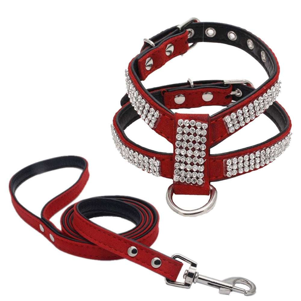 Shiny Rhinestone Pet Chest